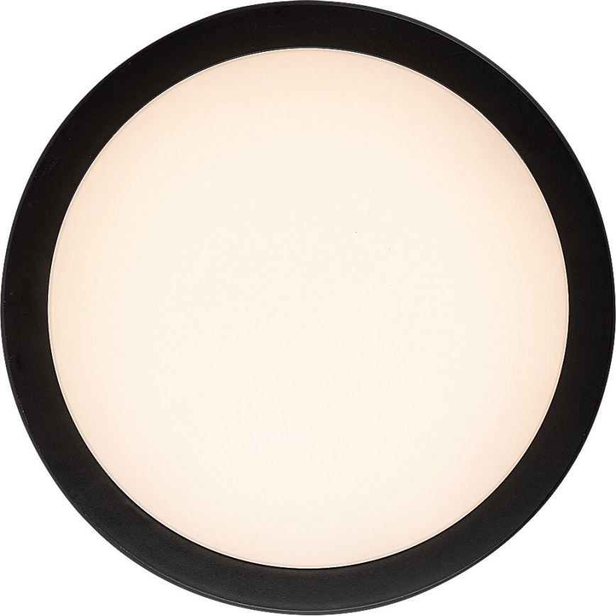 Rabalux - LED-kattovalaisin kylpyhuoneeseen LED/28W/230V 3000/4000/6500K IP54 musta