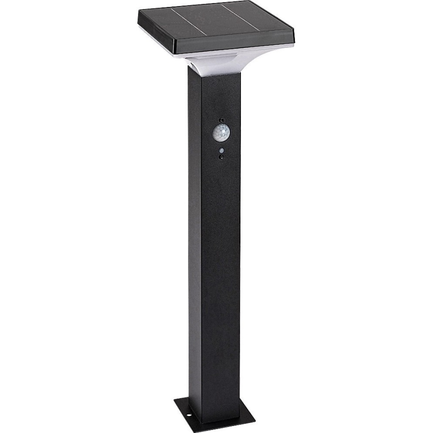Rabalux - LED-aurinkolamppu anturilla LED/4W/3,7V IP44 musta