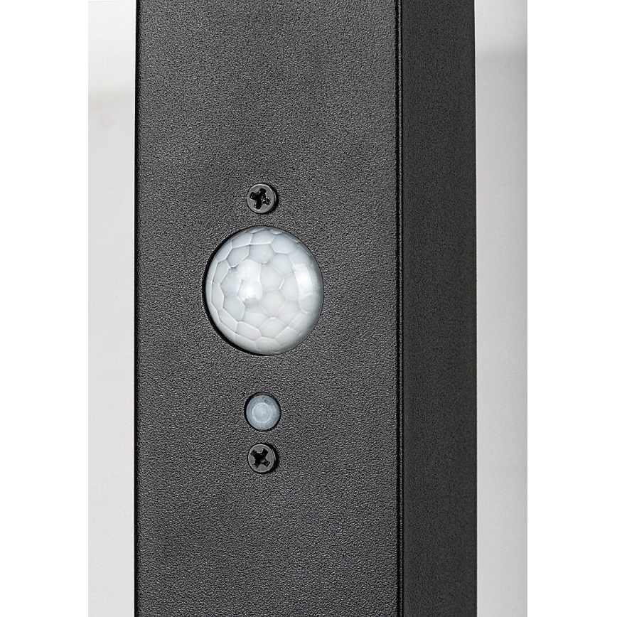 Rabalux - LED-aurinkolamppu anturilla LED/4W/3,7V IP44 musta