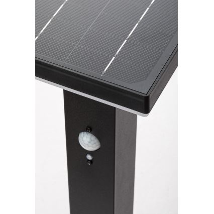 Rabalux - LED-aurinkolamppu anturilla LED/4W/3,7V IP44 musta