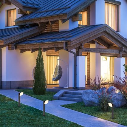 Rabalux - LED Ulkotila joustava lamppu LED/12W/230V IP44 50 cm musta