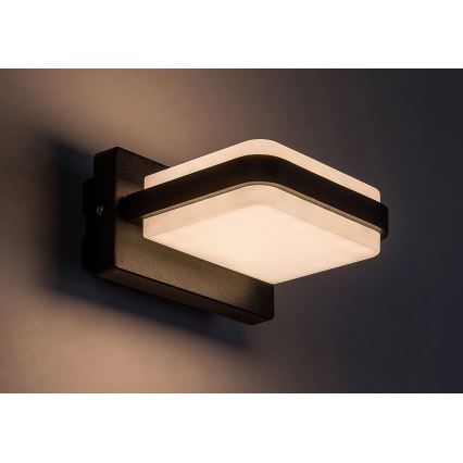 Rabalux - LED-ulkoseinävalaisin LED/12W/230V IP44 musta