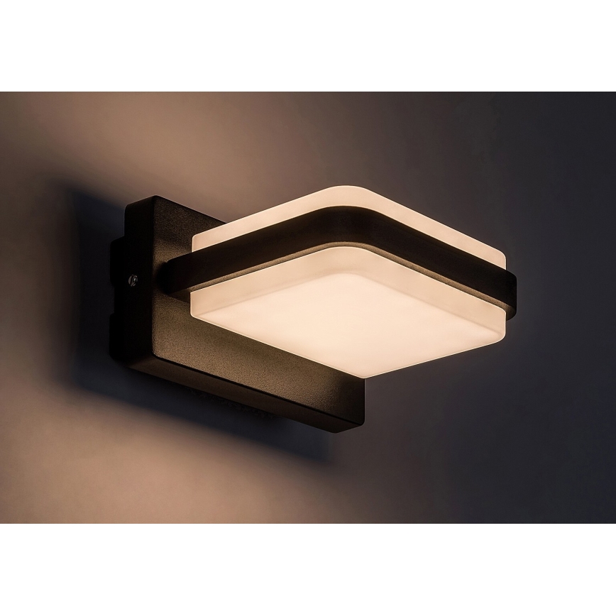 Rabalux - LED-ulkoseinävalaisin LED/12W/230V IP44 musta