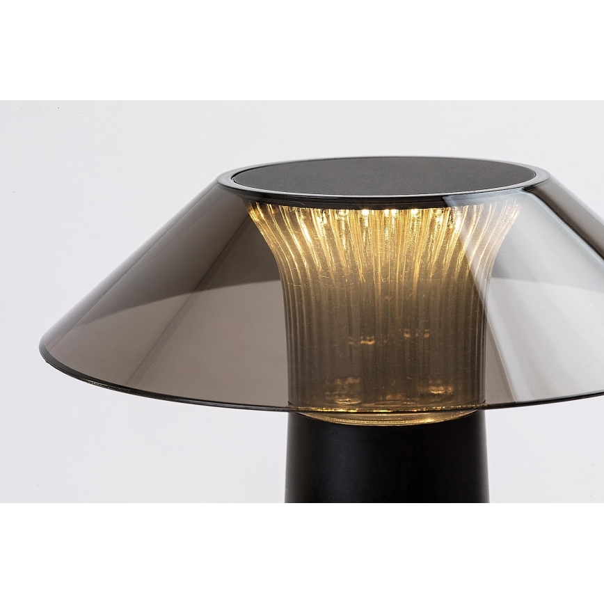 Rabalux - LED Himmennettävä ladattava kosketuspöytävalaisin LED/5W/5V IP44 musta