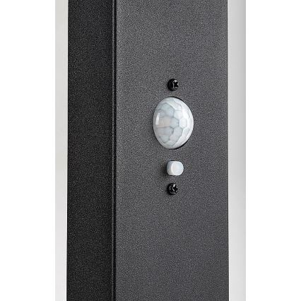 Rabalux - LED Himmennettävä aurinko ulko lamppu anturilla LED/4,4W/3,7V IP54 antrasiitti
