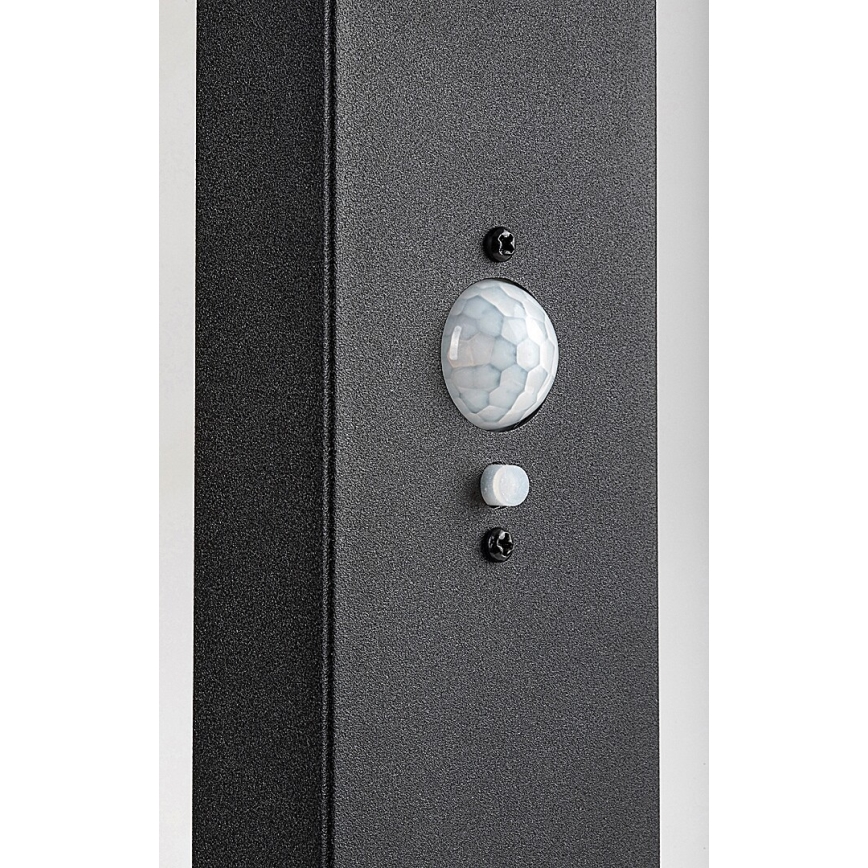 Rabalux - LED Himmennettävä aurinko ulko lamppu anturilla LED/4,4W/3,7V IP54 antrasiitti