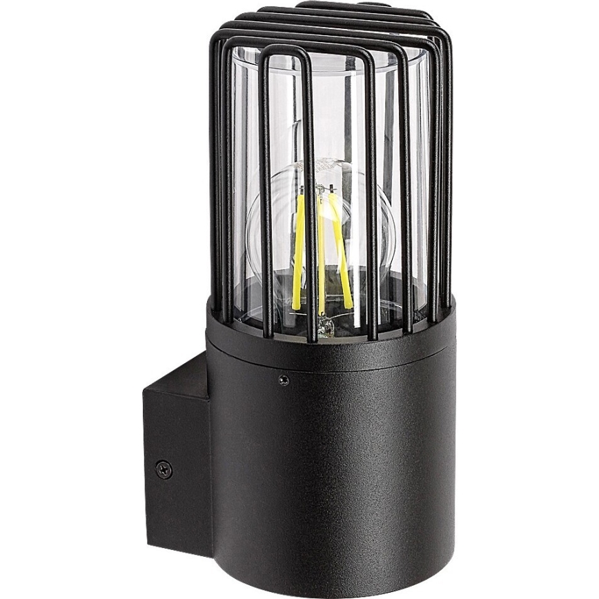 Rabalux - Ulkoseinävalaisin 1xE27/60W/230V IP54 musta