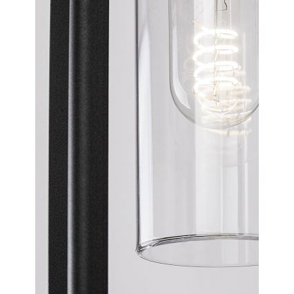 Rabalux - Ulkoseinävalaisin 1xE27/15W/230V IP54 musta