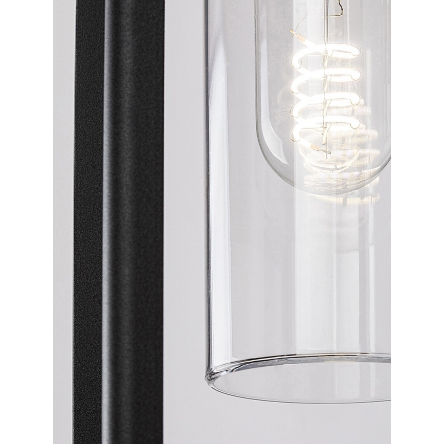 Rabalux - Ulkoseinävalaisin 1xE27/15W/230V IP54 musta