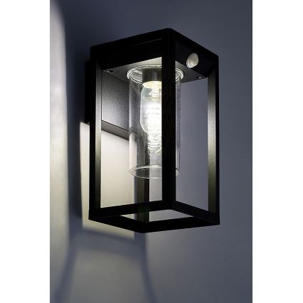 Rabalux - Ulkoseinävalaisin 1xE27/15W/230V IP54 musta
