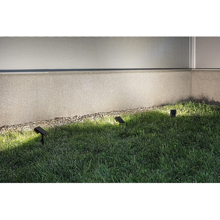 Rabalux - LED aurinkovalaisin LED/0,5W/3,7V IP65 musta 3000 mAh