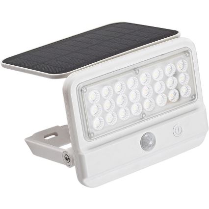 Rabalux - LED-seinäaurinkovalaisin anturilla LED/7W/3,7V IP54 valkoinen