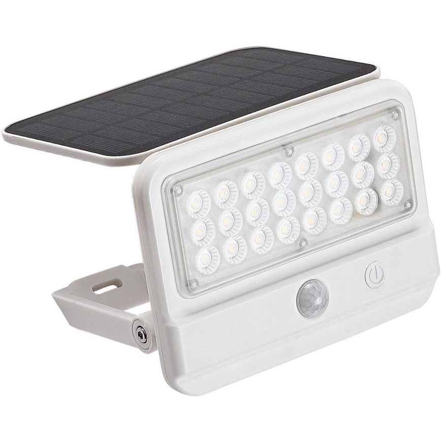 Rabalux - LED-seinäaurinkovalaisin anturilla LED/7W/3,7V IP54 valkoinen