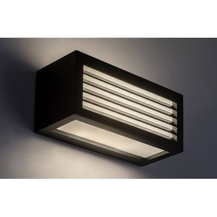 Rabalux - LED-ulkoseinävalaisin LED/10W/230V IP54 musta