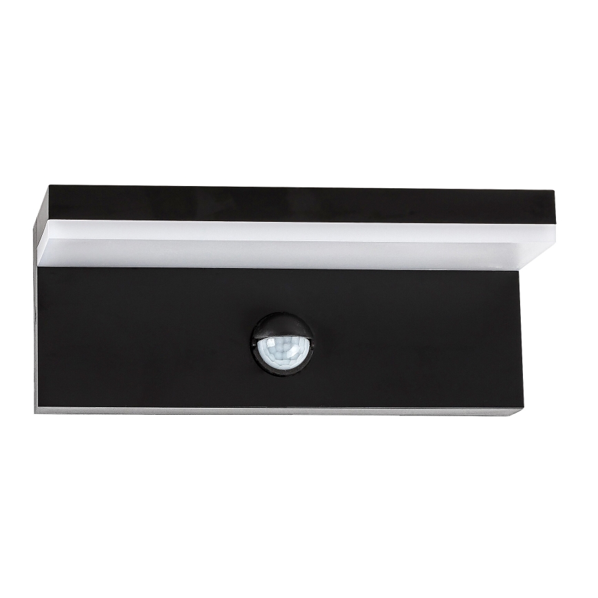 Rabalux - LED Ulkovalo anturilla LED/9W/230V 2700/4000/6500K IP54 musta