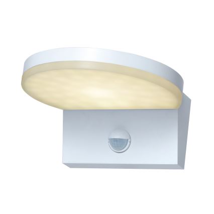 Rabalux - LED Ulkovalo anturilla LED/9W/230V 2700/4000/6500K IP54 valkoinen