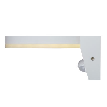 Rabalux - LED Ulkovalo anturilla LED/9W/230V 2700/4000/6500K IP54 valkoinen