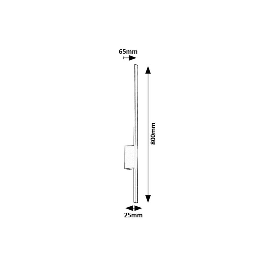 Rabalux - LED-ulkoseinävalaisin LED/12W/230V IP44