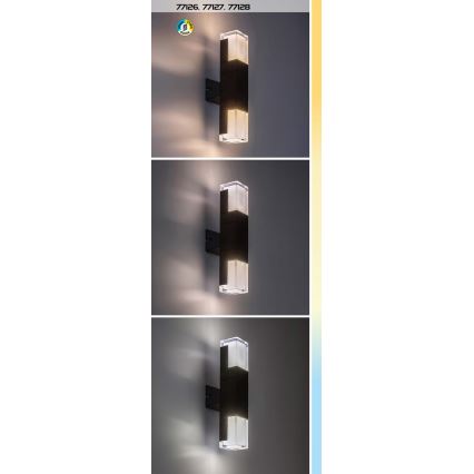 Rabalux - LED-ulkoseinävalaisin LED/12W/230V 2700/4000/6000K IP54