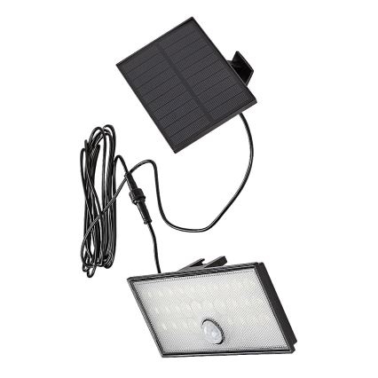 Rabalux - LED-aurinkovalonheitin anturilla LED/8W/3,7V 1800mAh IP65 + kauko-ohjaus