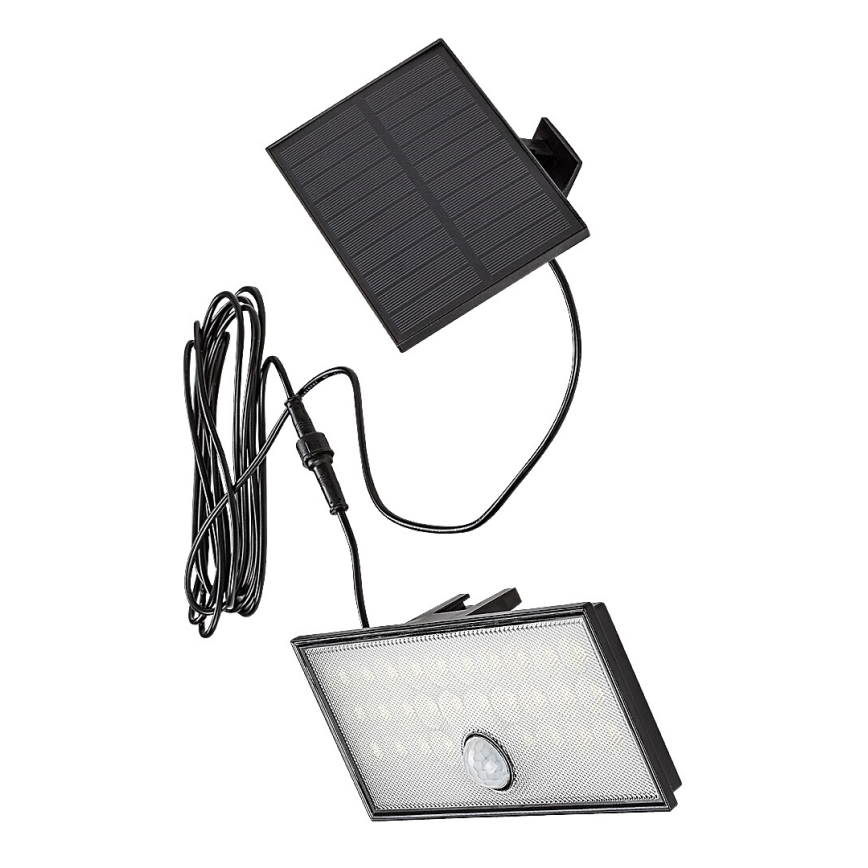 Rabalux - LED-aurinkovalonheitin anturilla LED/8W/3,7V 1800mAh IP65 + kauko-ohjaus
