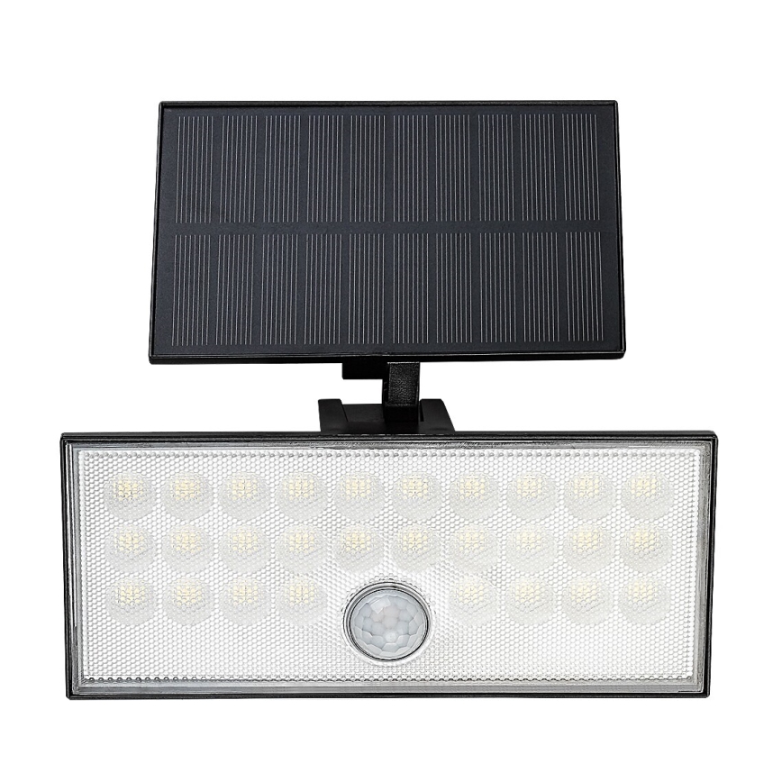 Rabalux - LED-aurinkovalonheitin anturilla LED/8W/3,7V 1800mAh IP65 + kauko-ohjaus