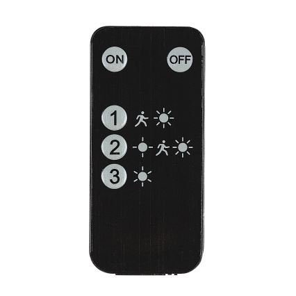 Rabalux - LED-aurinkovalonheitin anturilla LED/8W/3,7V 1800mAh IP65 + kauko-ohjaus
