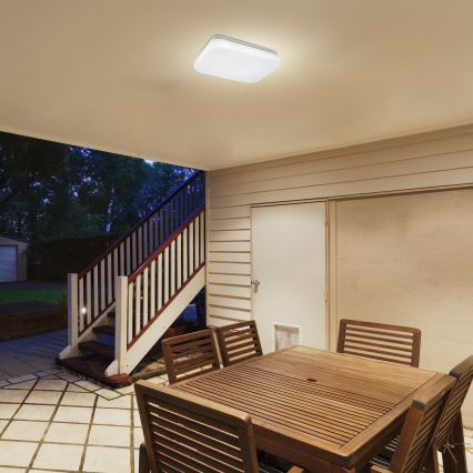 Rabalux - LED-kattovalaisin kylpyhuoneeseen anturilla LED/18W/230V 3000K IP44