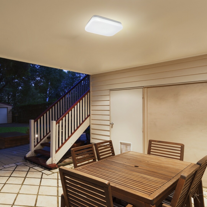 Rabalux - LED-kattovalaisin kylpyhuoneeseen anturilla LED/18W/230V 3000K IP44