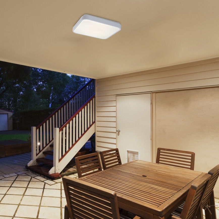 Rabalux - LED-kattovalaisin kylpyhuoneeseen anturilla LED/18W/230V 4000K IP44