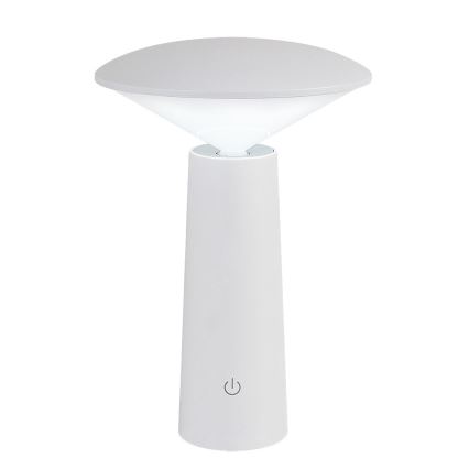 Rabalux - LED Himmennettävä ladattava kosketuspöytävalaisin POLPERRO LED/3W/3,7V 1200mAh valkoinen