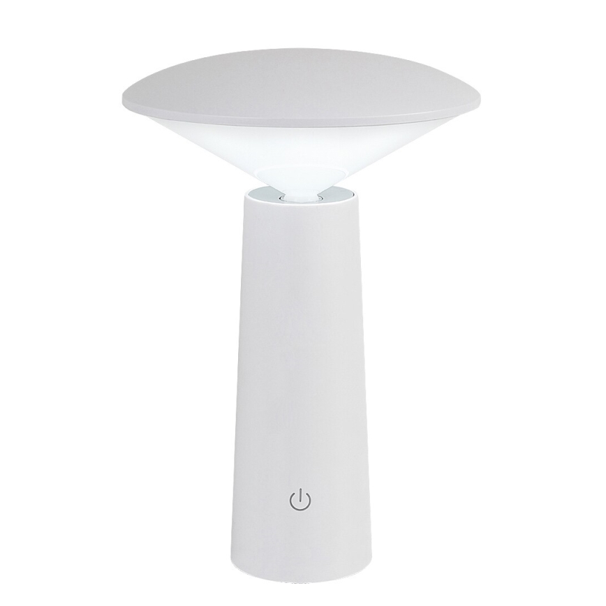 Rabalux - LED Himmennettävä ladattava kosketuspöytävalaisin POLPERRO LED/3W/3,7V 1200mAh valkoinen