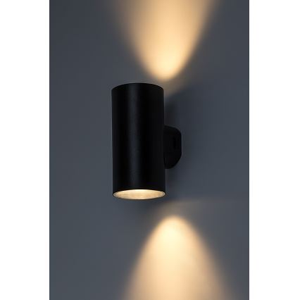Rabalux - LED-ulkoseinävalaisin LED/18W/230V 2700/4000/6500K IP65 musta