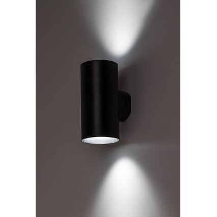 Rabalux - LED-ulkoseinävalaisin LED/18W/230V 2700/4000/6500K IP65 musta
