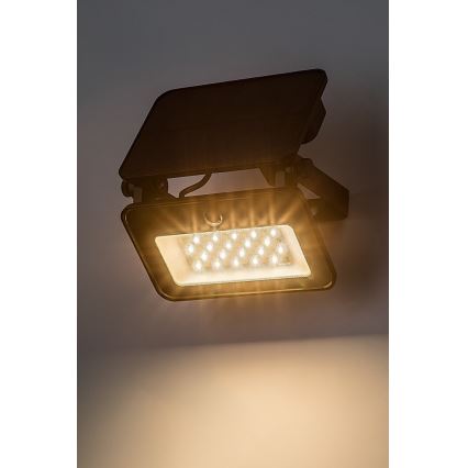 Rabalux - LED-aurinkovalonheitin anturilla LED/6W/3,7V 3000/4000/6500K IP65