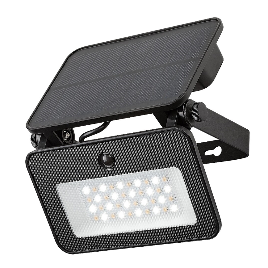Rabalux - LED-aurinkovalonheitin anturilla LED/6W/3,7V 3000/4000/6500K IP65