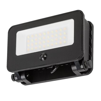 Rabalux - LED-aurinkovalonheitin anturilla LED/6W/3,7V 3000/4000/6500K IP65