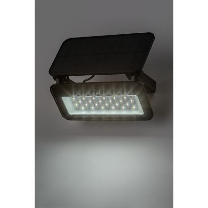 Rabalux - LED-aurinkovalonheitin anturilla LED/8W/3,7V 3000/4000/6500K IP65