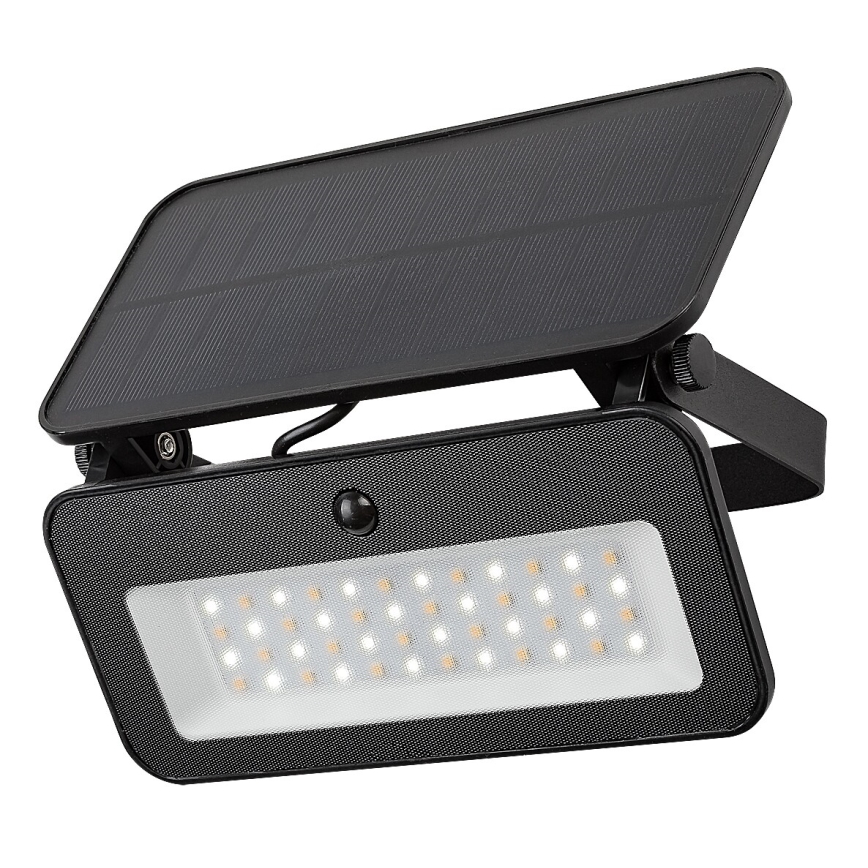 Rabalux - LED-aurinkovalonheitin anturilla LED/8W/3,7V 3000/4000/6500K IP65