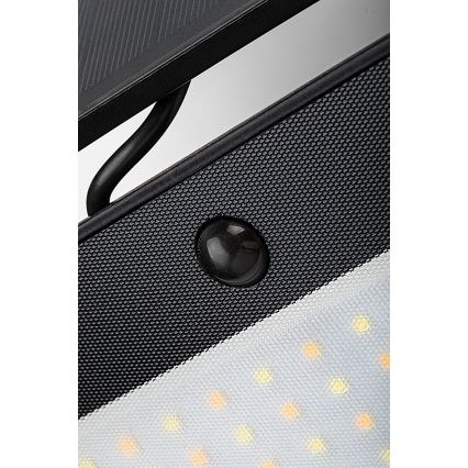 Rabalux - LED-aurinkovalonheitin anturilla LED/8W/3,7V 3000/4000/6500K IP65