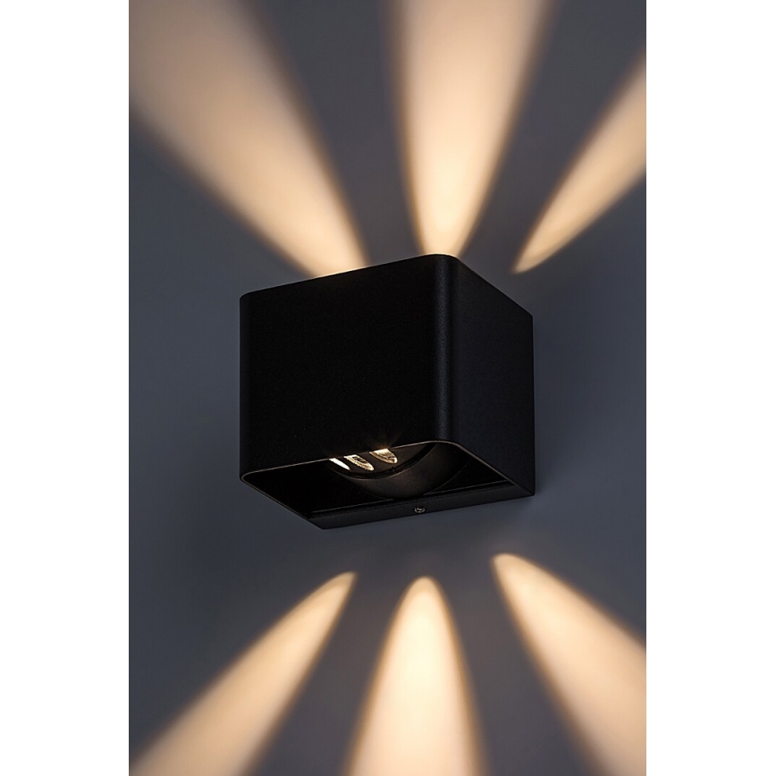 Rabalux - LED-ulkoseinävalaisin LED/10W/230V IP54 musta