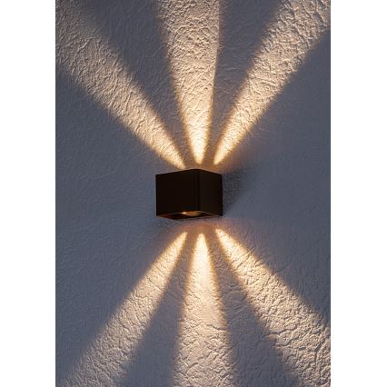 Rabalux - LED-ulkoseinävalaisin LED/10W/230V IP54 ruskea