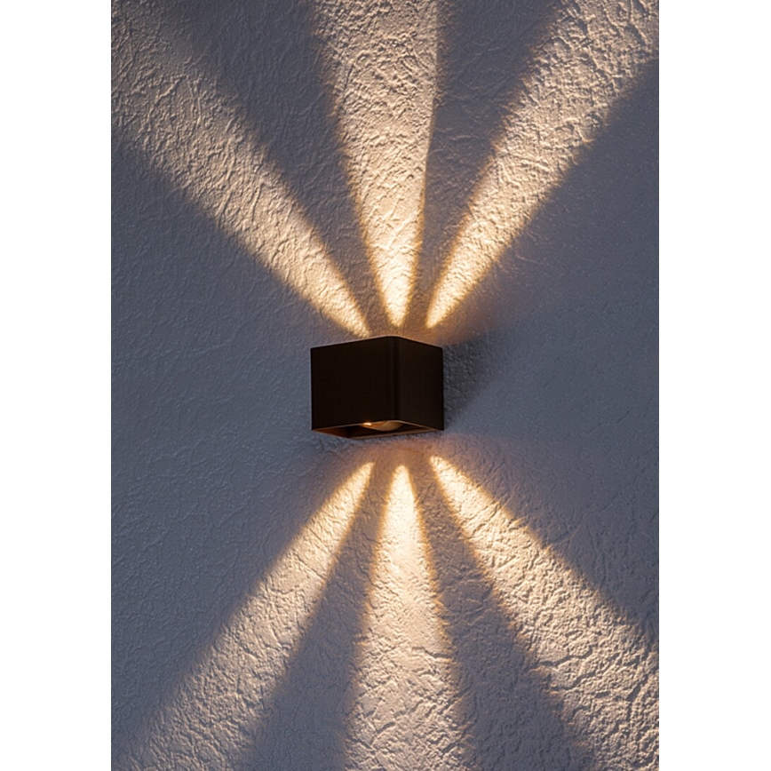 Rabalux - LED-ulkoseinävalaisin LED/10W/230V IP54 ruskea