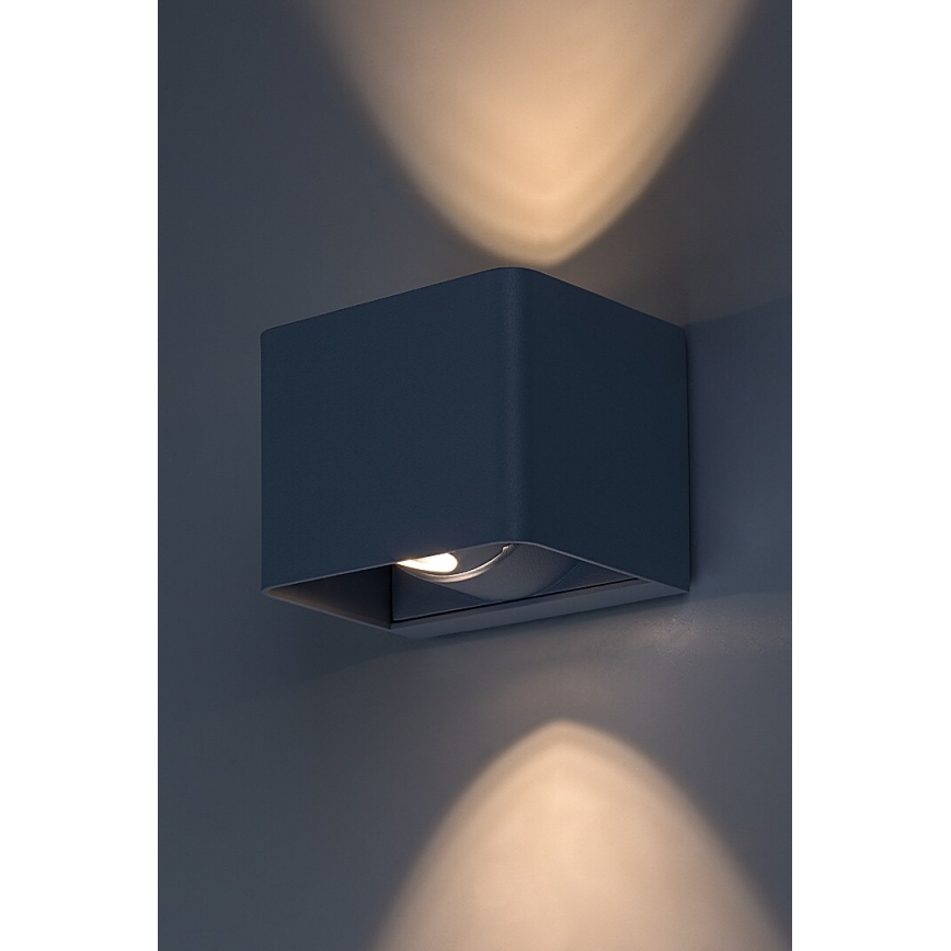 Rabalux - LED-ulkoseinävalaisin LED/10W/230V IP54 harmaa