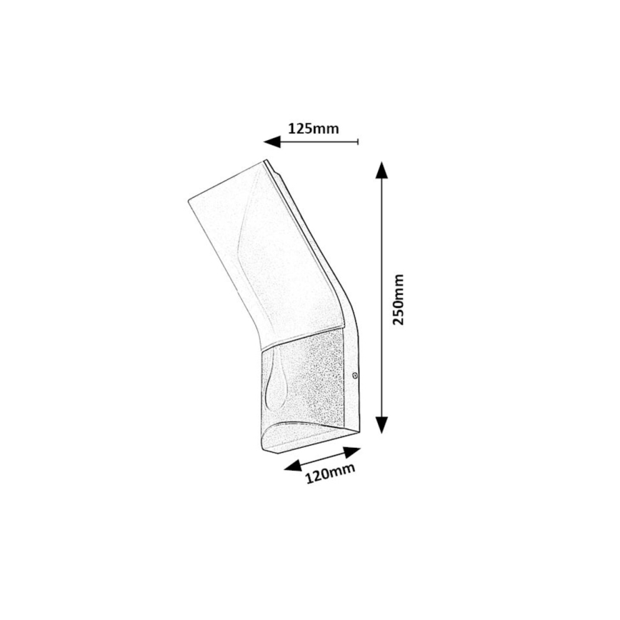Rabalux - LED-ulkoseinävalaisin LED/10W/230V IP54
