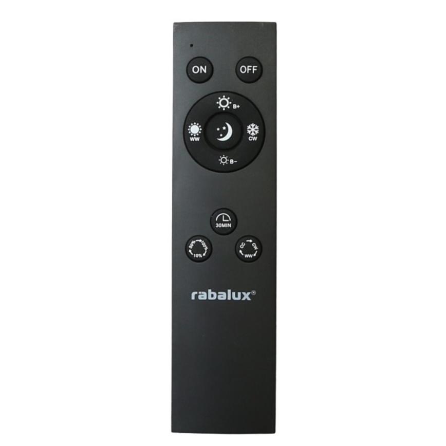 Rabalux - LED Himmennettävä ulkokattovalo LED/15W/230V Wi-Fi Tuya 2700-6500K IP44 + kauko-ohjain