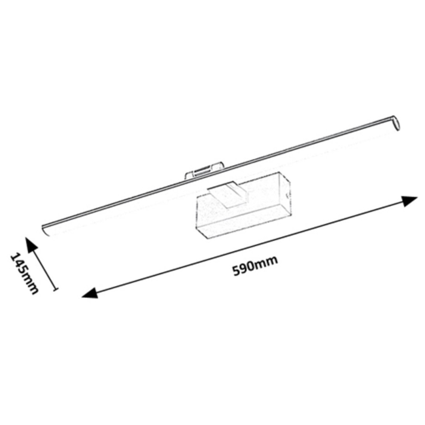 Rabalux - LED-kuvavalo LED/12W/230V 3000K 59 cm