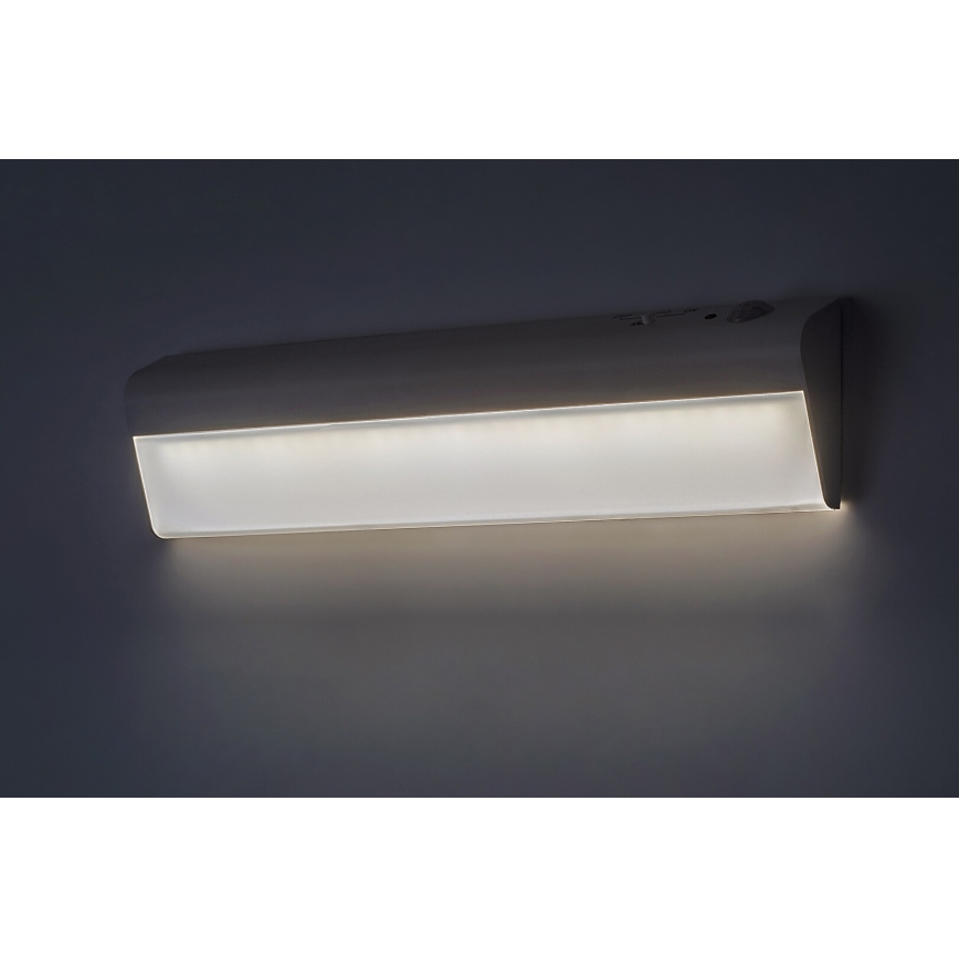 Rabalux - Keittiökaappien alla oleva LED-valo liiketunnistimella LED/0,5W/3xAA