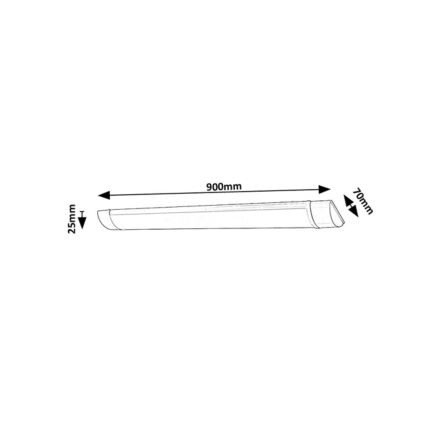 Rabalux - LED-kaapin alavalaisin LED/24W/230V 90 cm
