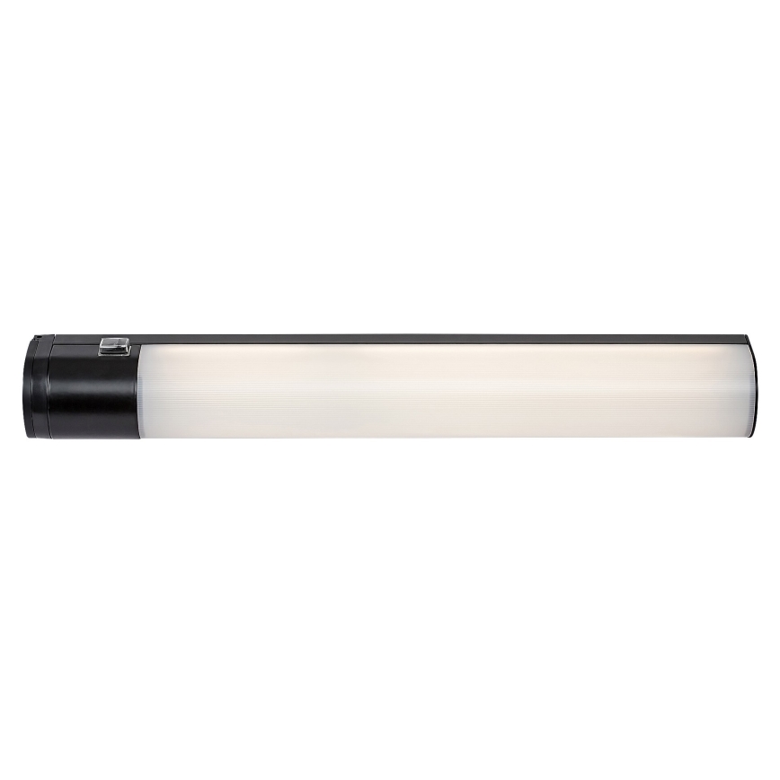 Rabalux - Keittiökaappien alla oleva LED-valo laatikolla LED/17W/230V 4000K IP44 musta 57 cm
